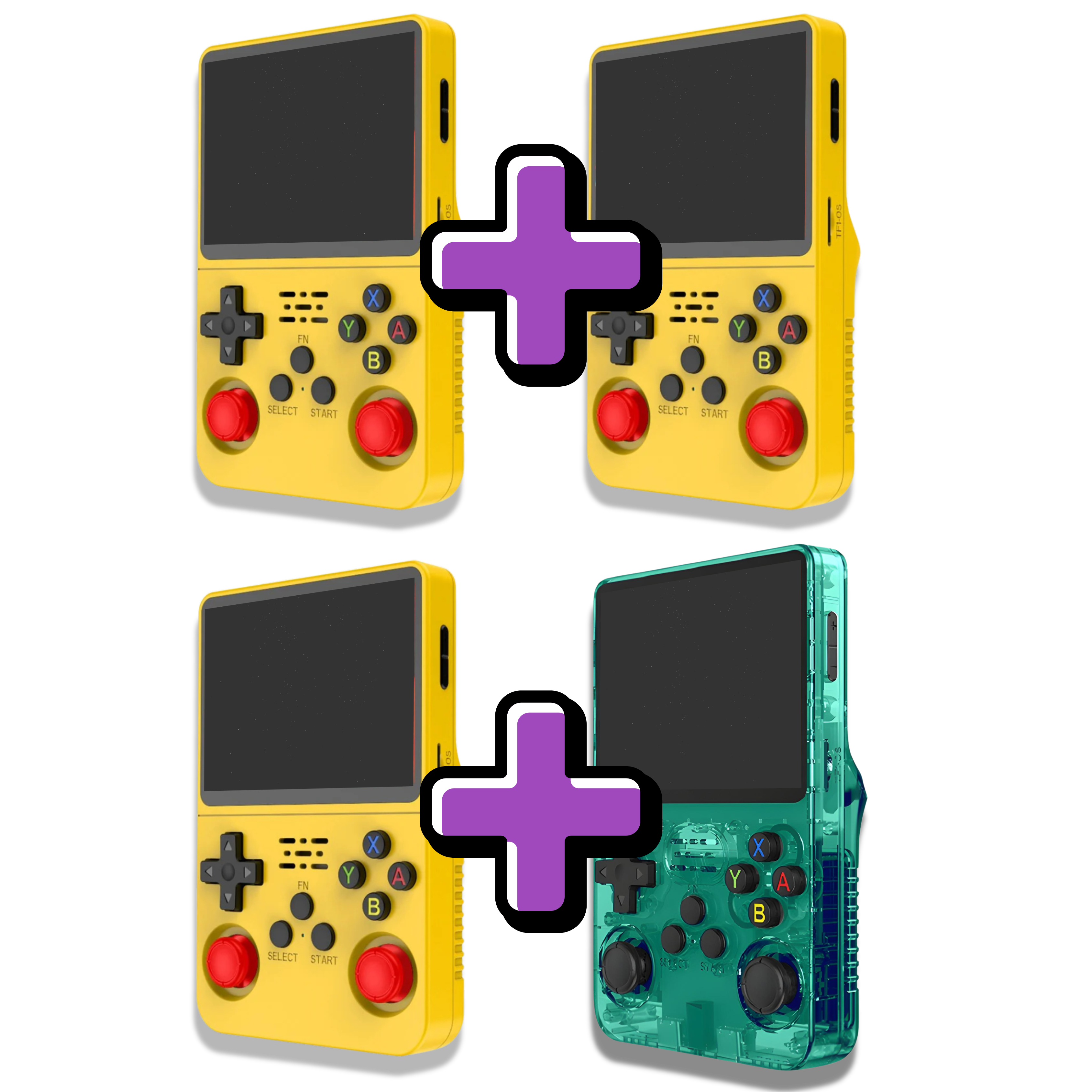 4 GameLab consoles